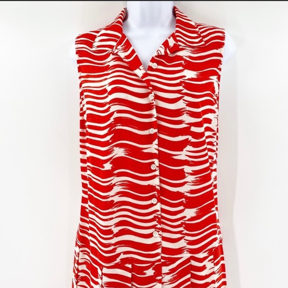 CAbi Brushstroke Dress Size M - Picture 4 of 8
